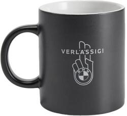 BMW Gyári BMW 2024 Verlassig fekete-fehér bögre 80235B38DB6