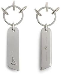 BMW Gyári BMW 4-es antiallergén rozsdamentes acél kulcstartó 80275A87981