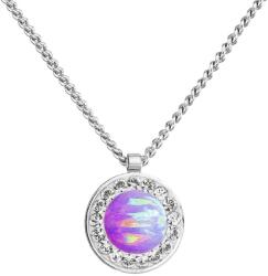 FABOS - FRAME- Kézzel készített opálköves nyaklánc - irizáló lila