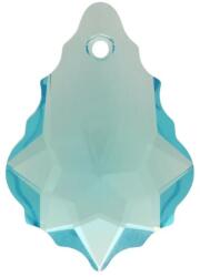 Swarovski Baroque Pendant- Swarovski medál - Aquamarine-kék
