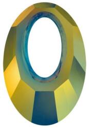 Swarovski Helios Pendant- Swarovski medál - Crystal Iridescent Green