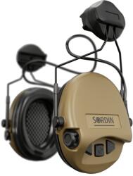 Sordin® Protecții electronice pentru auz Supreme Mil-Spec AUX Sordin®, Cască cu șină ARC (Culoare: Nisip. )
