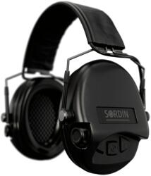 Sordin® Protectoare electronice de urechi Supreme Mil-Spec AUX Sordin® (Culoare: Negru)