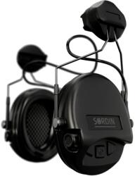 Sordin® Protecții electronice pentru auz Supreme Mil-Spec AUX Sordin®, Cască cu șină ARC (Culoare: Negru)