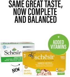 Schesir Multipack tonhal csirkével 6 x 50 g
