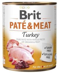 Brit Paté & Meat Turkey konzerv 12 x 800 g