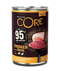 Wellness Core Dog 95% csirke és kacsa 6 x 400 g