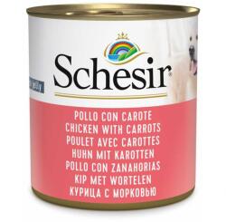 Schesir dog Felnőtt - csirke sárgarépával 8 x 285 g