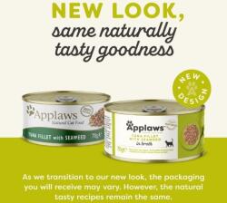 Applaws Konzervá macskáknak tonhallal és tengeri algákkal húslevesben 70 g