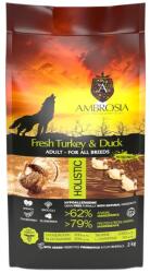 AMBROSIA Adult All Breeds Fresh Turkey & Duck 2 kg