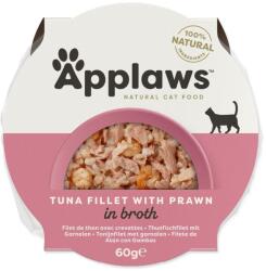 Applaws Cat Pot tonhalfilé garnélával lében 6 x 60 g