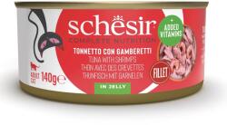 Schesir cat tonhal garnélarákkal zselében 6 x 140 g