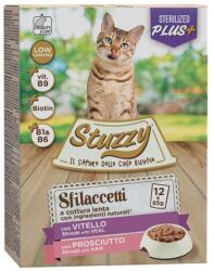 Stuzzy Cat Shreds MULTIPACK Sterilized veal and pork 3 x (12 x 85 g)