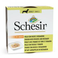 Schesir dog Felnőtt - csirke, burgonya és rozmaring 7 x 85 g