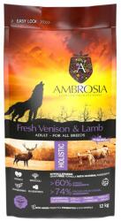 AMBROSIA Adult All Breeds Fresh Venison & Lamb 2 kg