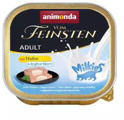 Animonda Vom Feinsten Adult Cat Milkies - csirkés pástétom krémes töltelékkel 6 x 100 g