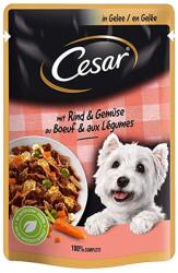 Cesar zacskós eledel, marha és zöldség 12 x 100 g