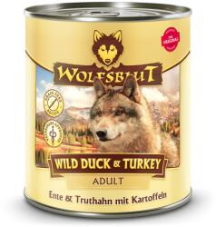 Wolfsblut Konzerv Wolfsblut Wild Kacsa és Pulyka 6 x 800 g
