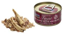 Fish4Dogs Fish4cats Finest Makréla és Szardella 12 x 70 g