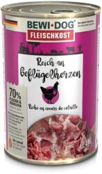 Bewi Dog konzerv - Baromfiszívek, 12 x 400 g