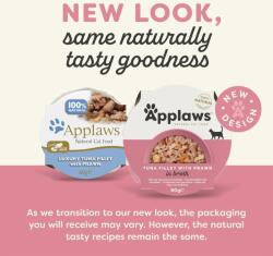 Applaws Cat Pot tonhalfilé garnélával lében 60 g