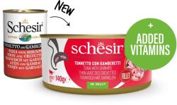 Schesir cat tonhal garnélarákkal zselében 140 g