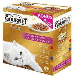 Gourmet GOLD konzerv - párolt és grillezett falatok 96 x 85 g