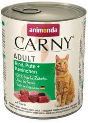Animonda CARNY Cat Adult marha-, pulyka- és nyúlhús 12 x 800 g