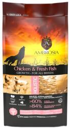 AMBROSIA Puppy & Growth All Breeds Chicken & Fresh Fish 6 kg