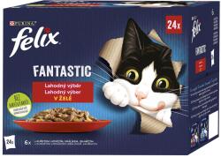 FELIX Fantastic tasakos eledel válogatás kocsonyában - multi csomag 48 x 85 g