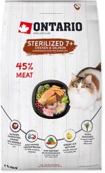 ONTARIO Cat Sterilised 7+, 2 x 6, 5 kg