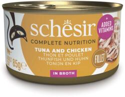 Schesir cat tonhal és csirke rizzsel alaplében 12 x 85 g