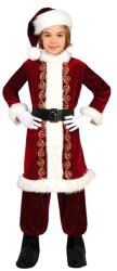Brunofunnyshop Costum Craciun copii Mos Craciun de lux 10-12 ani Costum bal mascat copii