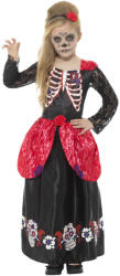 Brunofunnyshop Costum Halloween copii Day of the Dead de lux 7-9 ani Costum bal mascat copii