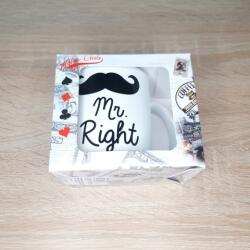 Brunofunnyshop Cana cadou MR. RIGHT