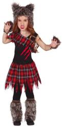 Brunofunnyshop Costum Halloween copii lupoaica fioroasa 10-12 ani Costum bal mascat copii