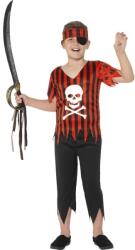 Brunofunnyshop Costum carnaval copii Pirat cu craniu 7-9 ani Costum bal mascat copii