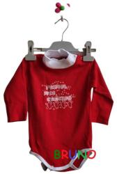 Brunofunnyshop Body bebe Craciun PRIMUL MEU CRACIUN 68 cm Costum bal mascat copii