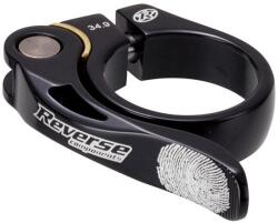 REVERSE Nyeregszorító bilincs 34, 9 fekete gyorszáras - Long Life