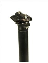 Zoom Nyeregcső Alu 30, 9X400 Fekete 6061, Homokolt