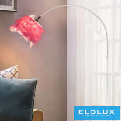 UNIVERSO Tollas állólámpa 1XE27 Max. 60w 1850x1100mm Rózsaszín (D26-RS) - moretti