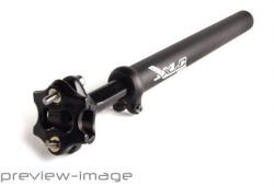 XLC Nyeregcső Teleszkópos 27, 2mm 350mm Mattfekete Sp-s01