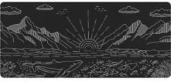 Dark Project Mouse pad Dark Project Nostra XL, Black/White (DPMP_NOSTRA_BLACK_XL) Mouse pad