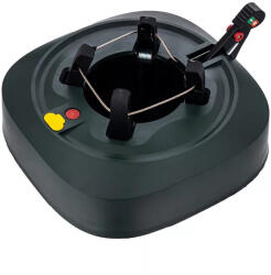 DekorTrend Pinebox KTA 030 Bowdenes, pedálos, automata karácsonyfa talp, fenyőfa talp (fenyőtalp) 3, 2 literes víztartállyal, zöld, 2, 4 méteres fenyőfáig