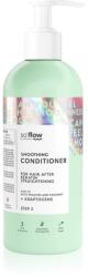 so! flow After Keratin Straightening Smoothing Conditioner balsam cu efect de netezire 400 ml