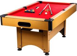 GamesPlanet® Masă de biliard 6 ft GamesPlanet, roșu (20030153)