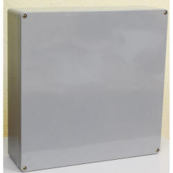 Csatári Plast CSP 404012 poliészter doboz, üres 400x405x120mm IP 65 szürke, halogénmentes CSP 10404012 (CSP 10404012)