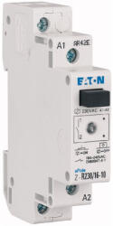 Eaton installációs relé, led+kézi műk. , 16A, 1z; 230V AC, z-r230/16-10-ics-r16a230b100 (ICS-R16A230B100)