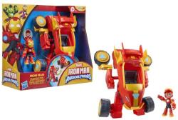 Marvel Set de joaca 2in 1 Iron Man and his Amazing Friends - Iron Man, cu figurina Figurina