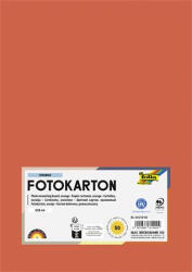 FOLIA Dekorkarton, 2 oldalas, A4, 300 g, 50 lap, FOLIA, narancssárga (FL6145040) (FL6145040)